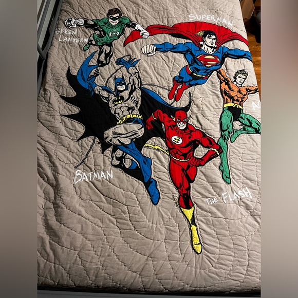 Pottery Barn Kids Bedding Pottery Barn Dc Heroes Twin Quilt Poshmark